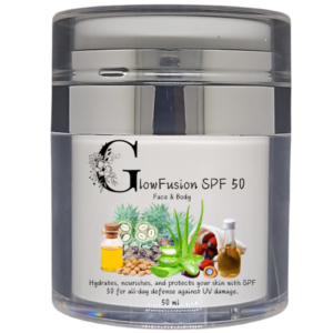 GlowFusion SPF 50 UVA & UVB protection