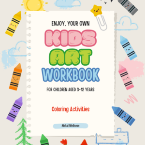 Kids Art WorkBook - For children aged 3-12 years